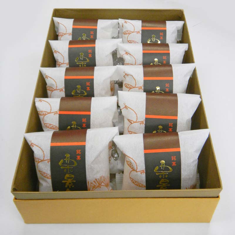 栗景色 10個入 銘菓 パイ 栗 菓子 生菓子 お菓子 お茶菓子 お茶請け  グルメ 国産 日本製 食品 復興 震災 コロナ 能登半島地震復興支援 北陸新幹線 F6P-2393