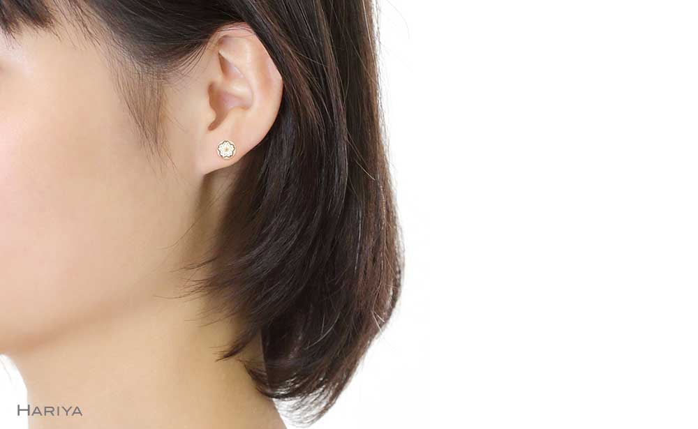 【ギフトにもおすすめ】ピアス Japan (桜) F6P-0797