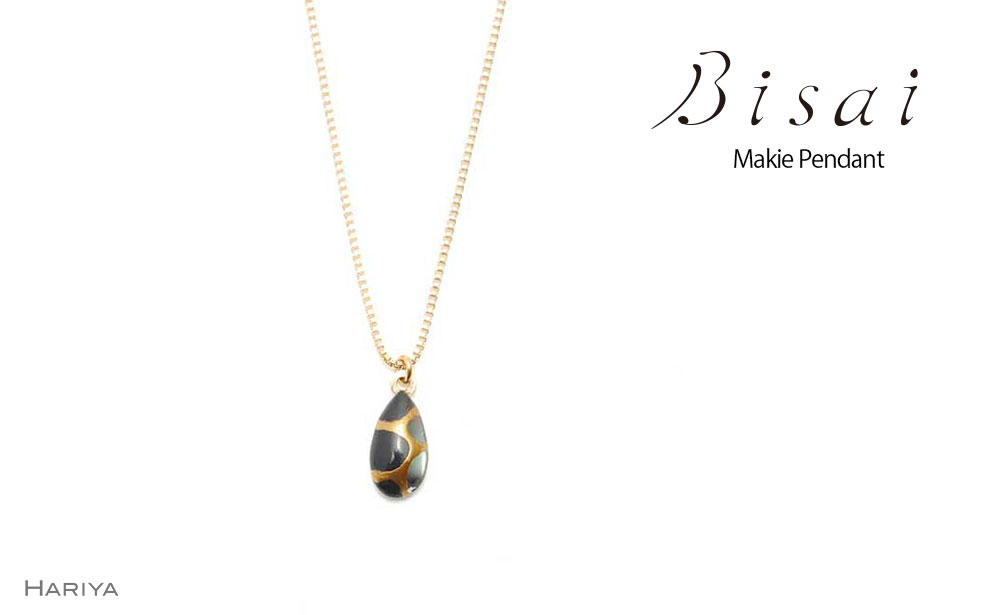 [ギフトにもおすすめ]ペンダント Filo (しずく・黒)