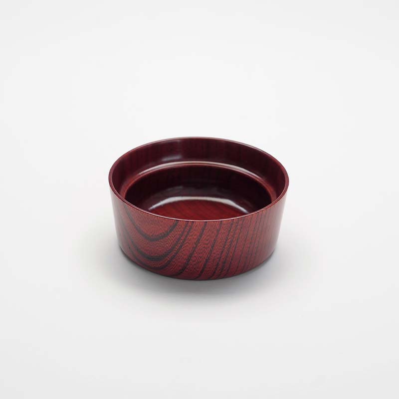 山中漆器 aeru こぼしにくい器 茜 3点セット 木製 欅 器 食器 3