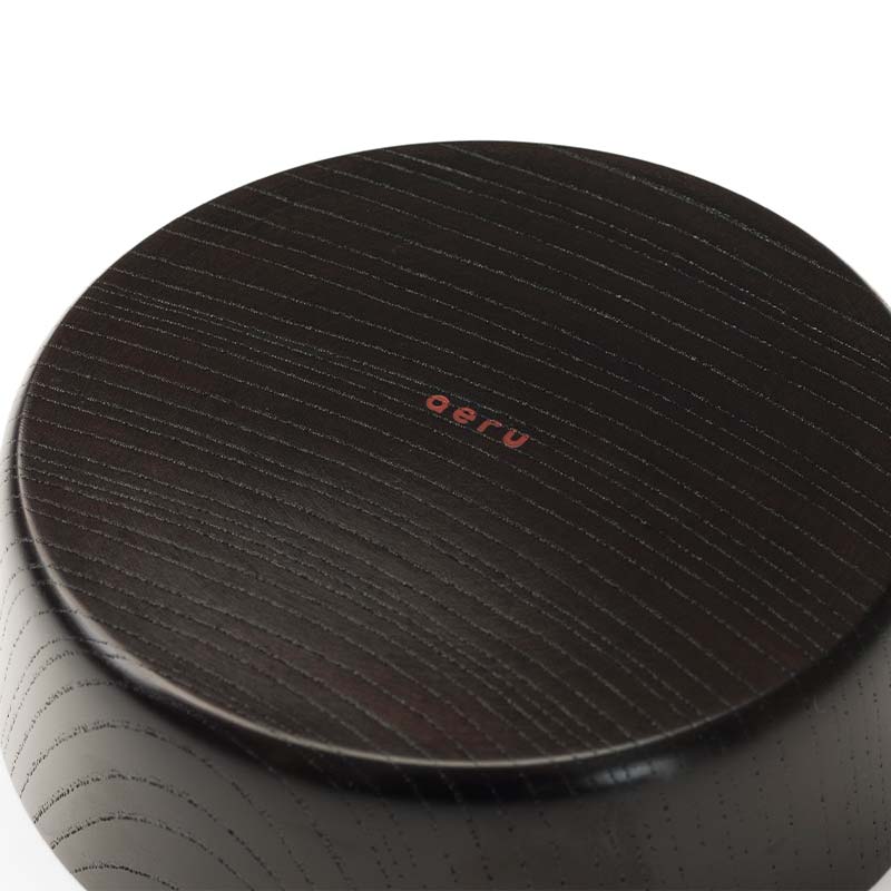 山中漆器 aeru こぼしにくい器 黒 ボウル 木製 欅 器 食器 漆器 ギフト 出産祝い お祝い 伝統工芸 工芸品 国産 日本製 テーブルウェア 復興 震災 コロナ 能登半島地震復興支援 北陸新幹線 F6P-0896