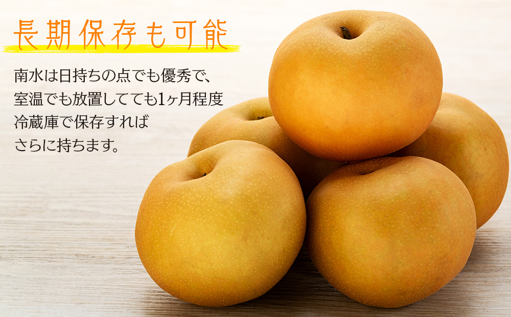 訳あり 梨 南水 4kg 8～12玉 南水梨 なし ナシ 傷 キズ 果物 くだもの フルーツ 旬の果物 旬のフルーツ 家庭用 訳アリ 信州 長野 長野県