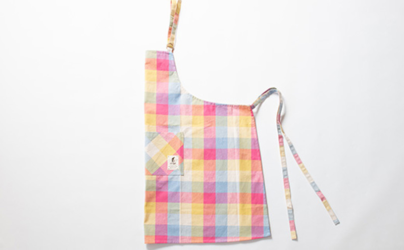 遠州織物 織屋 ボタニカル・エプロン（ロング）ミックスジュース キッチン用品 おすすめ 人気 職人 よかったもの