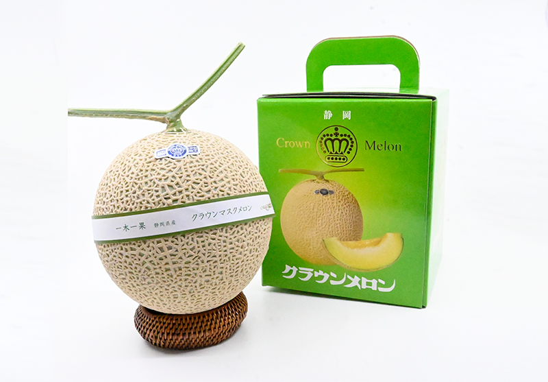高級クラウンマスクメロン 白等級 1.4kg 1玉入り【配送不可：離島】