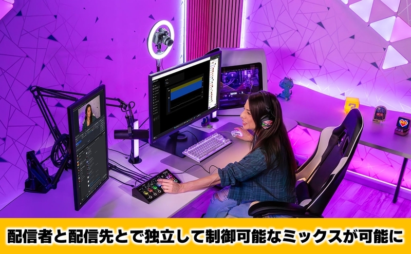 【Roland】本格ゲーミングミキサー/BRIDGECAST X(ブラック)【配送不可：離島】 ミキサー ゲーム 配信 オールインワン 高品質 高音質 ローランド 浜松市