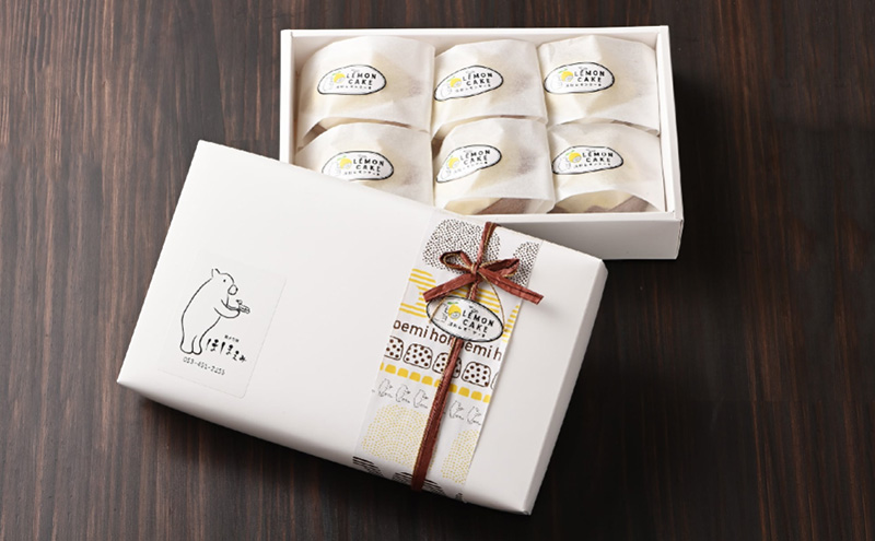 浜松レモンケーキ 6個入り お菓子 ギフト 個包装 スイーツ 焼き菓子 洋菓子 プレゼント おやつ 手土産 贈答用 贈り物 お取り寄せ