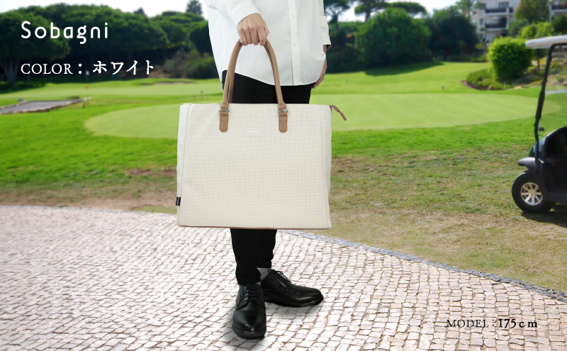 Sobagni ボストンバッグ -PRATO- ゴルフ カバン バッグ：グレー