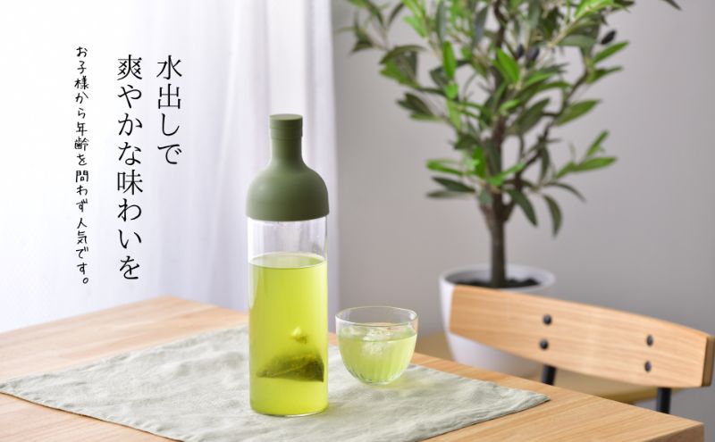 抹茶入り玄米茶ティーバッグ 薫る緑 ３本 お茶 玄米茶 ティーバッグ TB オススメ お湯出し 水出し