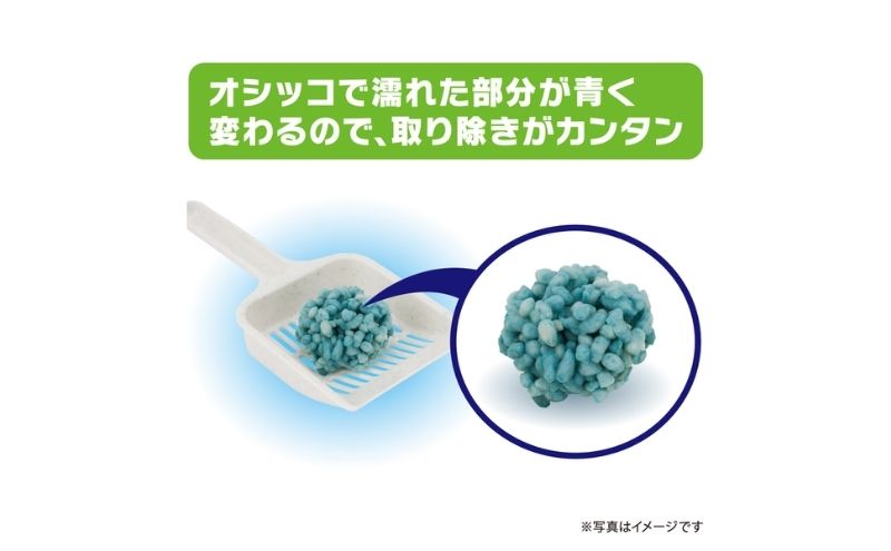 デオサンド　香りで消臭する紙砂ナチュラルグリーンの香り　5L×6袋【2024年9月中旬より順次発送】　ネコ 猫 ペット トイレ 砂 猫砂 消臭 消耗品