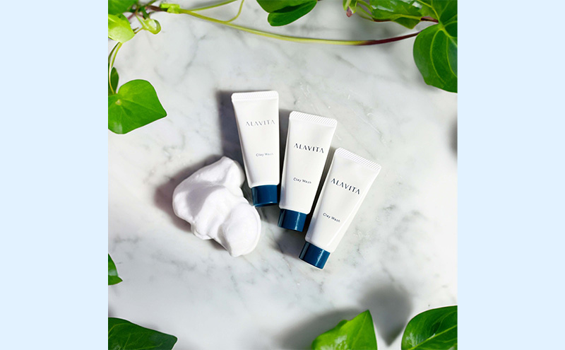 アラヴィータ クレイウォッシュ ミニ3本セット（洗顔料）美肌 ケア エイジング 化粧品 人気 厳選 ネオファーマ 袋井市