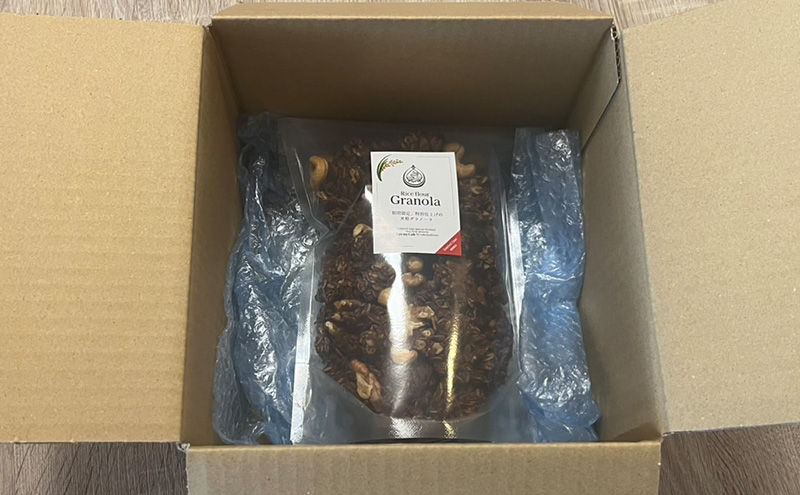 米粉のココアグラノーラ 400g グラノーラ シリアル 米粉 オートミール グルテンフリー 食物繊維 袋井市 静岡県