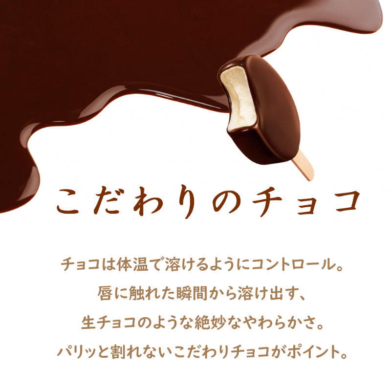 16. PARM チョコレート (ノベルティ) 個包装 48本 アイス アイスクリーム アイスバー パルム 森永乳業 静岡 裾野市