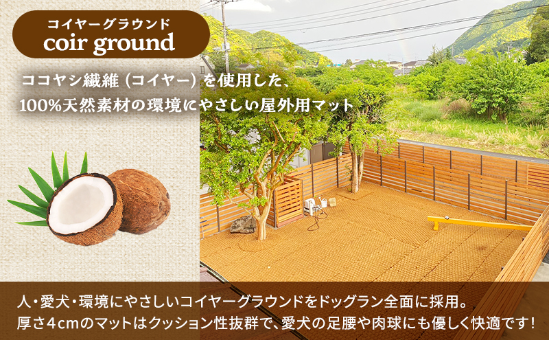 MARUMARUDOGS ドックラン 5時間利用券 1時間×5枚セット 人1人＋犬1頭 チケット 犬 ペット 体験 施設 施設利用券 ラン コイヤーグラウンド 天然素材 静岡県 河津町
