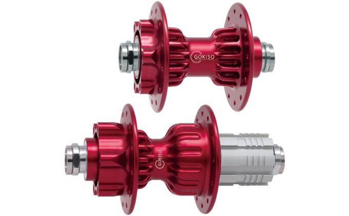 GOKISO スルーアクスル用ディスクブレーキホイールセット