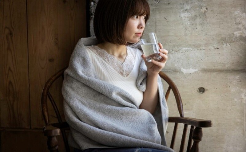 【おぼろタオル】100年の極-modern style-/バスタオル2枚 グレー