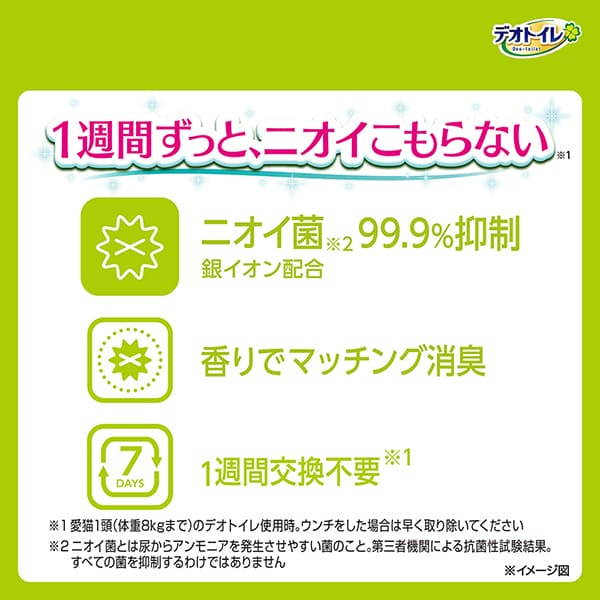 デオトイレ 消臭・抗菌 シート ナチュラルガーデン 20枚×4 デオクリーン オシッコ汚れ おそうじ ウェットティッシュ 大判 (25枚×2個P)×2 ペットシーツ ペットシート トイレ 猫 猫用トイレ ペット 清潔 ユニ・チャーム 愛猫用 ペット用品