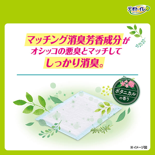 デオトイレ 消臭・抗菌 シート ボタニカル 20枚×4 デオクリーン オシッコ汚れ おそうじ ウェットティッシュ (50枚×3個P)×2 ペットシーツ ペットシート トイレ 猫 猫用トイレ ペット 清潔 ユニ・チャーム 愛猫用 ペット用品