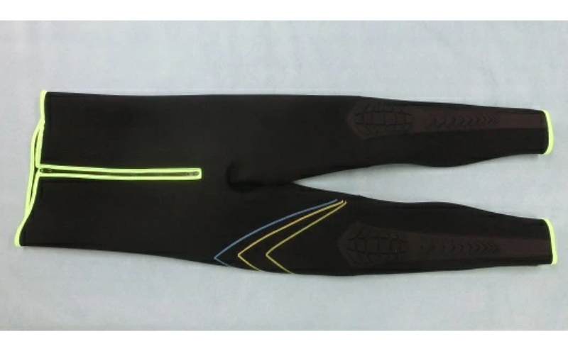 【泉フィルター株式会社】鮎タイツ20 II（黒×蛍光緑） MXサイズ