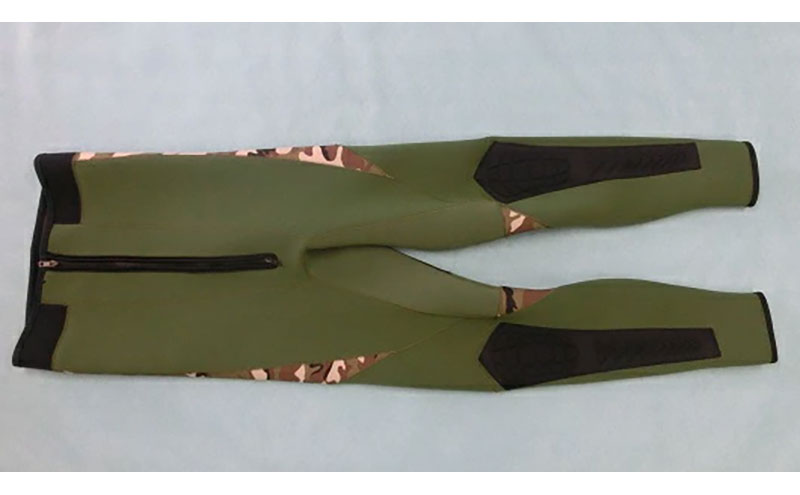 【泉フィルター株式会社】鮎タイツ20 III（黒×オリーブ） MXサイズ