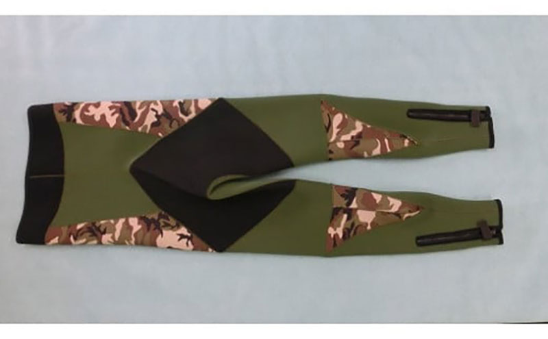 【泉フィルター株式会社】鮎タイツ20 III（黒×オリーブ） MXサイズ