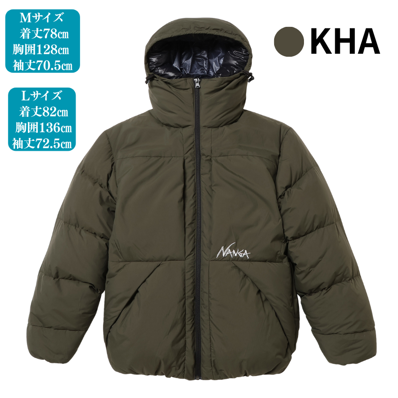 NANGA NORTHERN LIGHTS DOWN JACKET ナンガ ノーザンライト ダウンジャケット ブラック・L