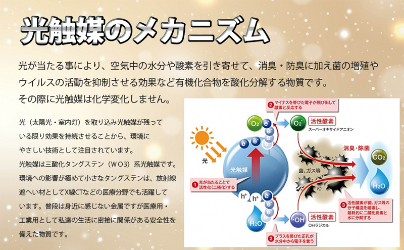 光触媒スプレー「エアピュリック」（抗ウイルス・抗菌防臭）