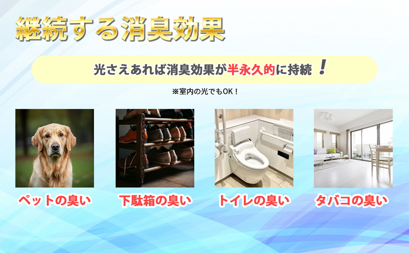 光触媒スプレー「エアピュリック」3本セット（抗ウイルス・抗菌防臭）