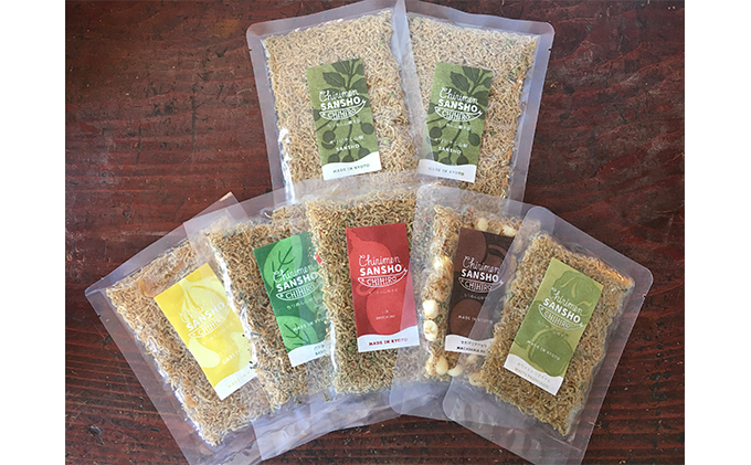 ちりめん山椒 詰め合わせ 6種7袋 セット 京都産山椒・九州四国産ちりめん使用 WA和YO-U洋こだわりちりめん山椒詰め合わせセットC ちりめん 加工食品 しらす シラス 京都府向日市