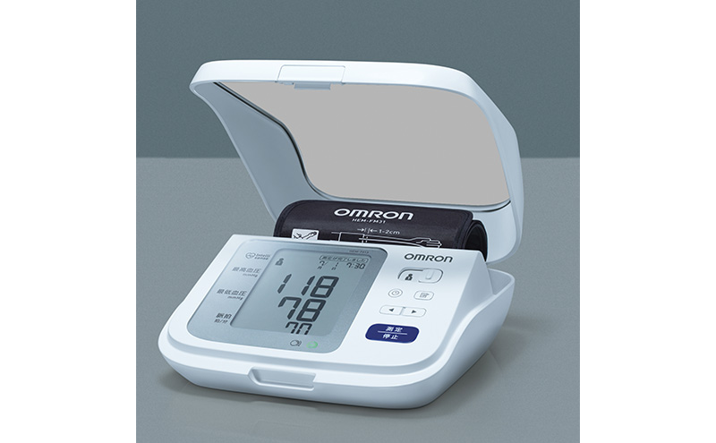 オムロン 上腕式血圧計 HEM-7313 健康機器 ヘルスケア すっきり収納 簡単 正しく測定 フィットカフ カフぴったり巻きチェック