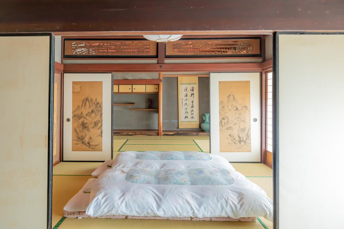 旅行 京都 料理旅館きぐすりや 別館じんだ 茅葺き古民家 古民家で昔ながらの囲炉裏を愉しむ♪ 囲炉裏鍋 ペア 宿泊プラン 関西 宿泊補助券 施設利用券 チケット 宿泊券 旅行券 宿泊 旅館 ホテル 囲炉裏 貸切風呂 古民家