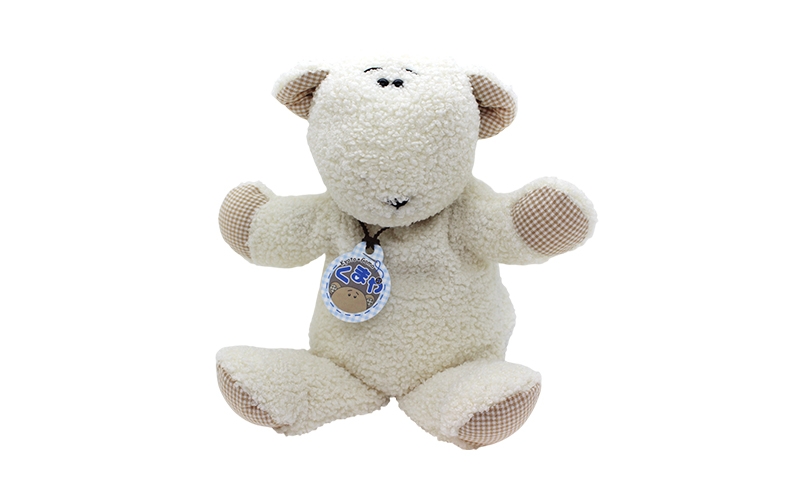 世界にひとつ　くまやのパペットくまちゃん　ハンドメイド ブラック