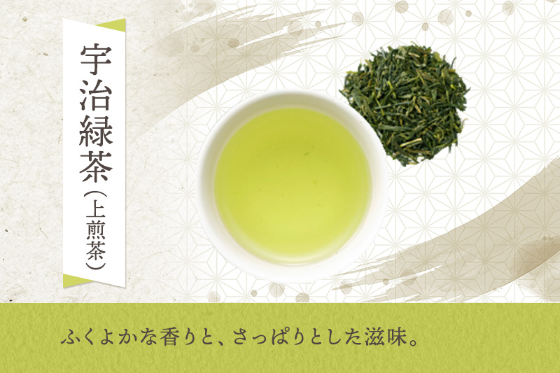 有機宇治茶味わいセット 〈 有機 オーガニック 無農薬 玉露 煎茶 上煎茶 緑茶 茶葉 お茶葉 お茶 茶 最上級 産地直送 飲料 加工食品 〉