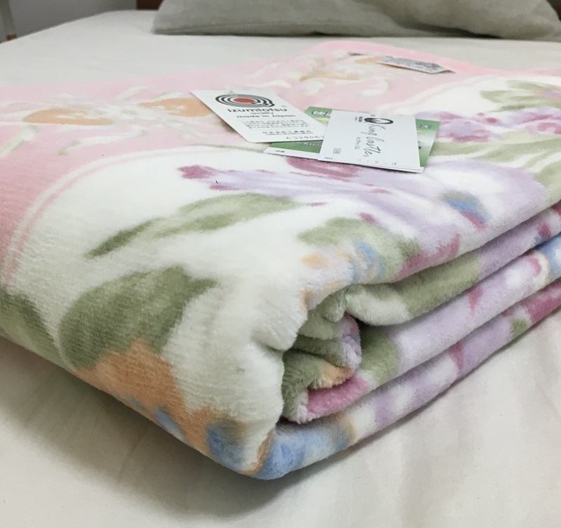 洗える 綿毛布 (綿ニューマイヤー毛布) シングル ピンク 1枚 81713PI [4728]: 泉大津市ANAのふるさと納税