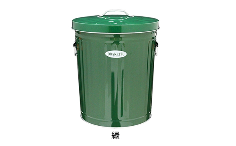 ＜オバケツ＞バケツ職人が作るダストボックス・33L／純国産 インテリア【アイボリー】