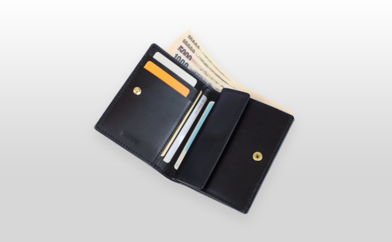 Half Wallet Red Brown