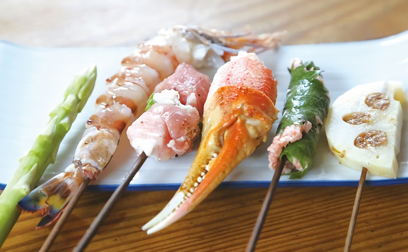 【日本酒と串揚 蔵】＜名物＞串・すすぎ鍋［特選??和?］コース 4名様分（ぐるなびセレクション） お食事券 コース 鍋 兵庫県 姫路市