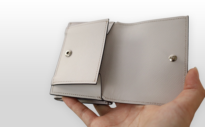 防水革 三つ折り財布 ブラック ベージュ ブルー ピンク オレンジ ネイビーグリーン レザー ユニセックス 財布 ウォレット 本革 日本製 職人手づくり 姫路市 兵庫県 ネイビー×グリーン