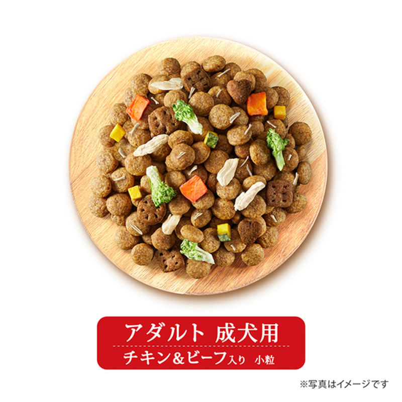 グラン・デリ フレシャス アダルト成犬用 チキン＆ビーフ入り 2kg×2袋 ペットフード ドッグフード 犬のごはん 犬用フード 犬 ペット ドライ ユニ・チャーム ペット ユニ・ケアー