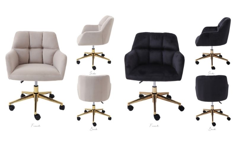 デスクチェア Neige-premium-(ネージュプレミアム) リッチブラック