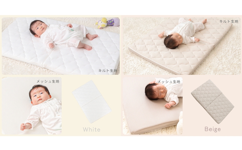 ベビーマットレス60×90カバー Peek-a-boo(ピッカーブー) グレー