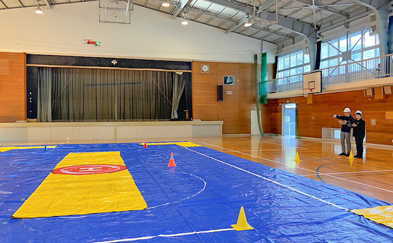 体験 チケット ドローン 操縦体験 屋内 (体育館を使用) 90分 コース 岡山