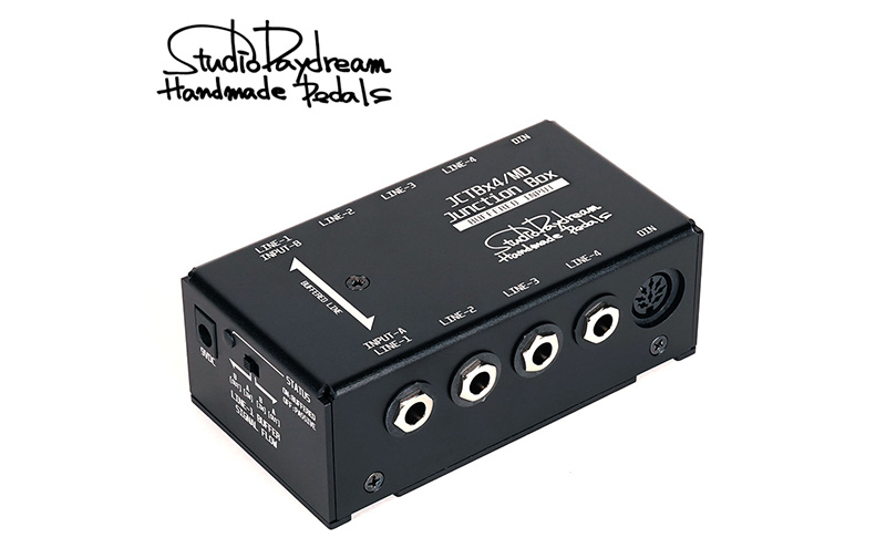 JCTBx4 MD B.I. V5.0 StudioDaydream ジャンクションボックス モノ ステレオ MIDI バッファー内蔵 エフェクター  ギター 音響機器: 赤磐市ANAのふるさと納税