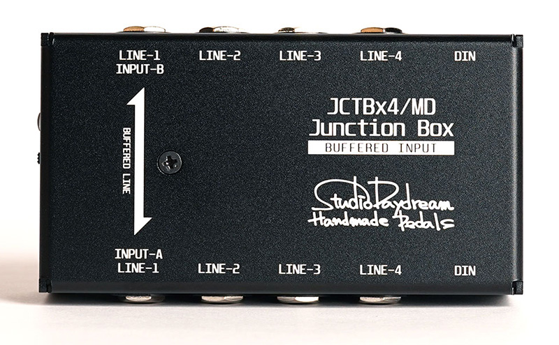 JCTBx4 MD B.I. V5.0 StudioDaydream ジャンクションボックス モノ ステレオ MIDI バッファー内蔵 エフェクター  ギター 音響機器: 赤磐市ANAのふるさと納税
