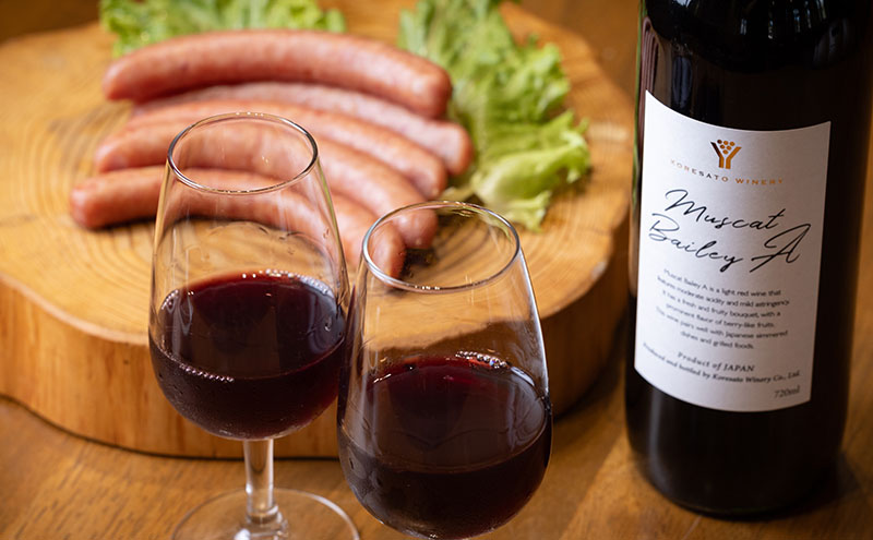 是里 ワイン 果実酒 ベーリーA 720ml 3本 岡山 赤磐市 お酒