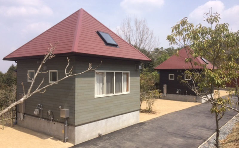 赤磐市 吉井竜天オートキャンプ場（ コテージ 利用券 ） キャンプ アウトドア 旅行 キャンプ場 宿泊券