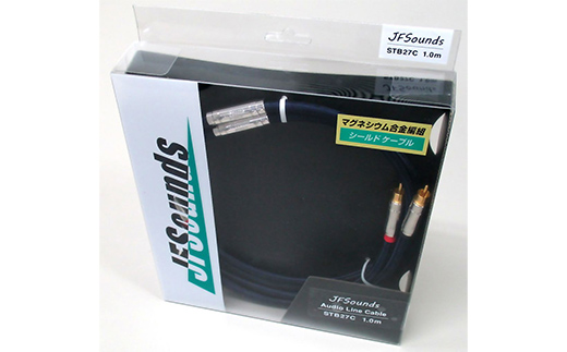 ラインケーブル STB27C 端子/RCAタイプ 1m×2本 ラインケーブル ケーブル 音楽 小物 F6L-006