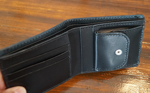 本革製二つ折り財布（小銭・カード・お札ほか）ブラウン F6L-373 ブラウン