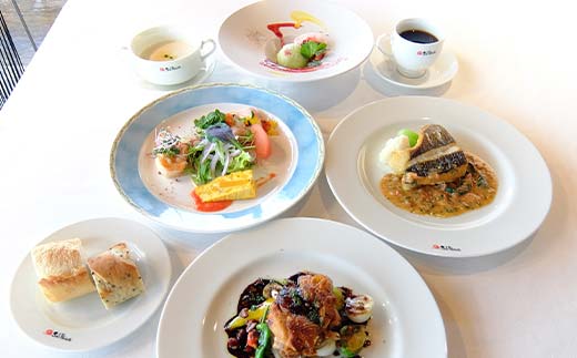 ＜海辺を望むレストラン＞ ソル・ポニエンテ コースお食事券 2名様 食事券 コース料理 食事 チケット お祝い 記念日 F6L-604