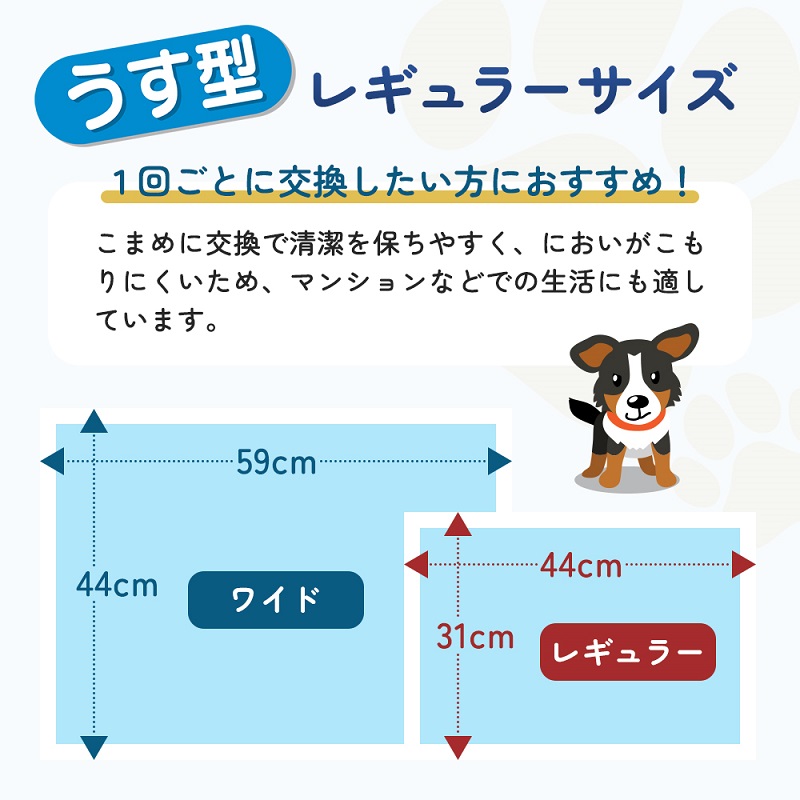 ペットシーツ わんわんサラ・シート お徳用 レギュラー 200枚×4袋 ペットシート 犬用 ワンちゃん 日本製