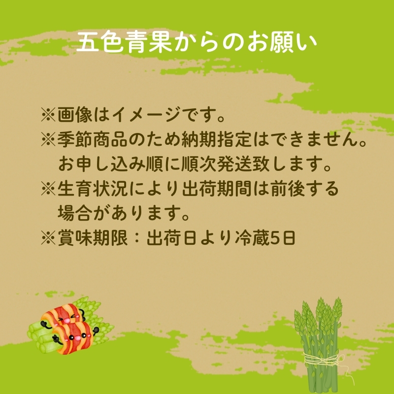香川県オリジナルアスパラガス「さぬきのめざめ」(夏芽) 約500g アスパラガス 野菜